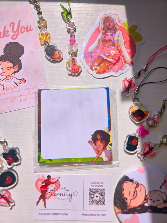 She was a Fairy Sticky Note/ Notepad