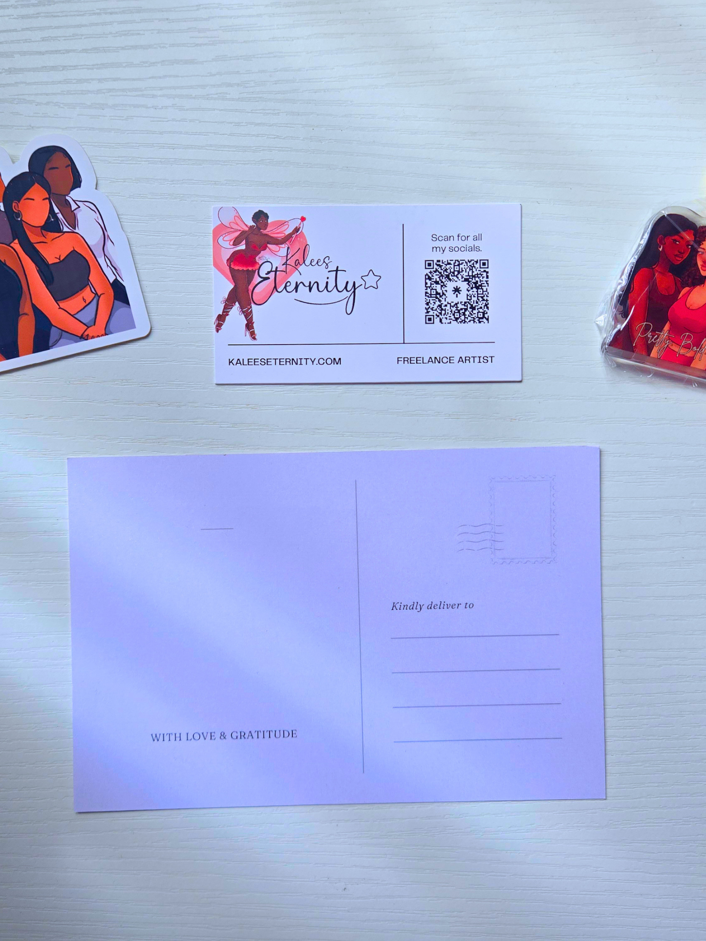 Black Girl Postcards