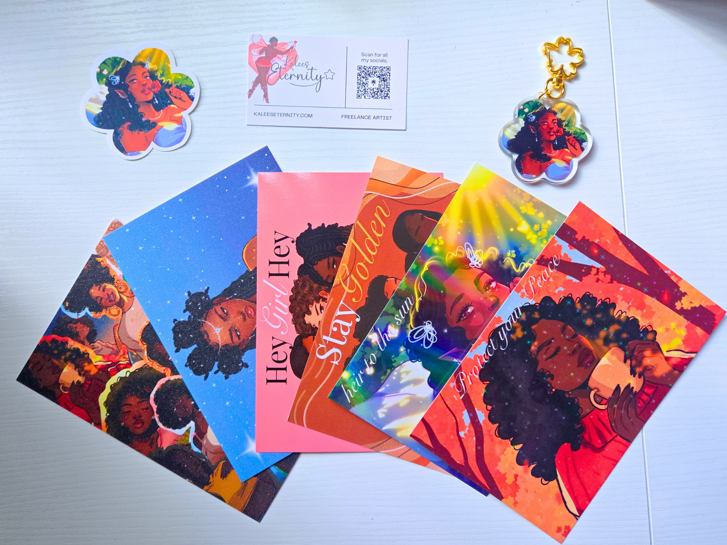 Black Girl Postcards