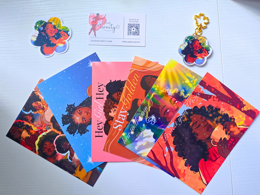 Black Girl Postcards